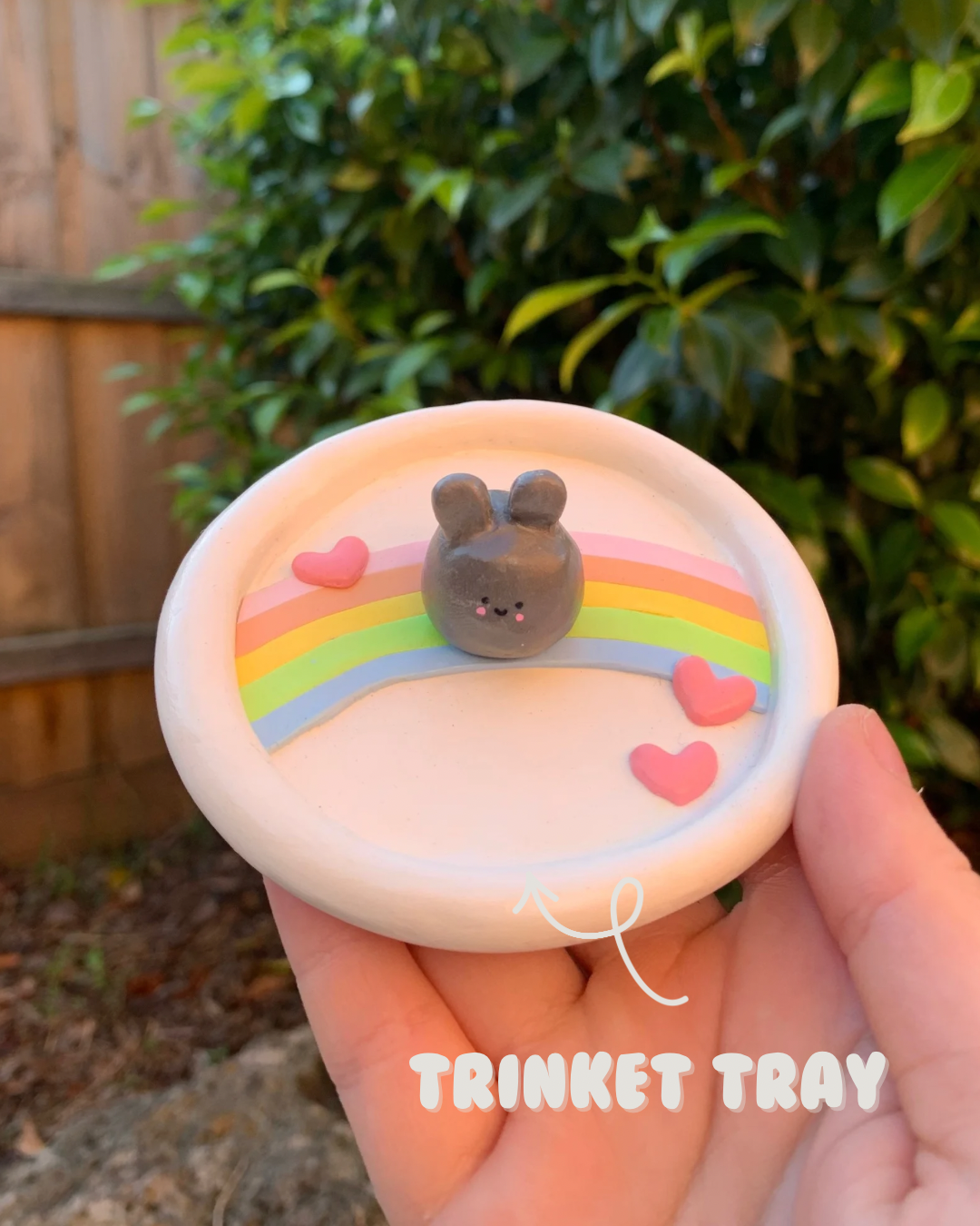 Mini Trinket Tray - Bunny