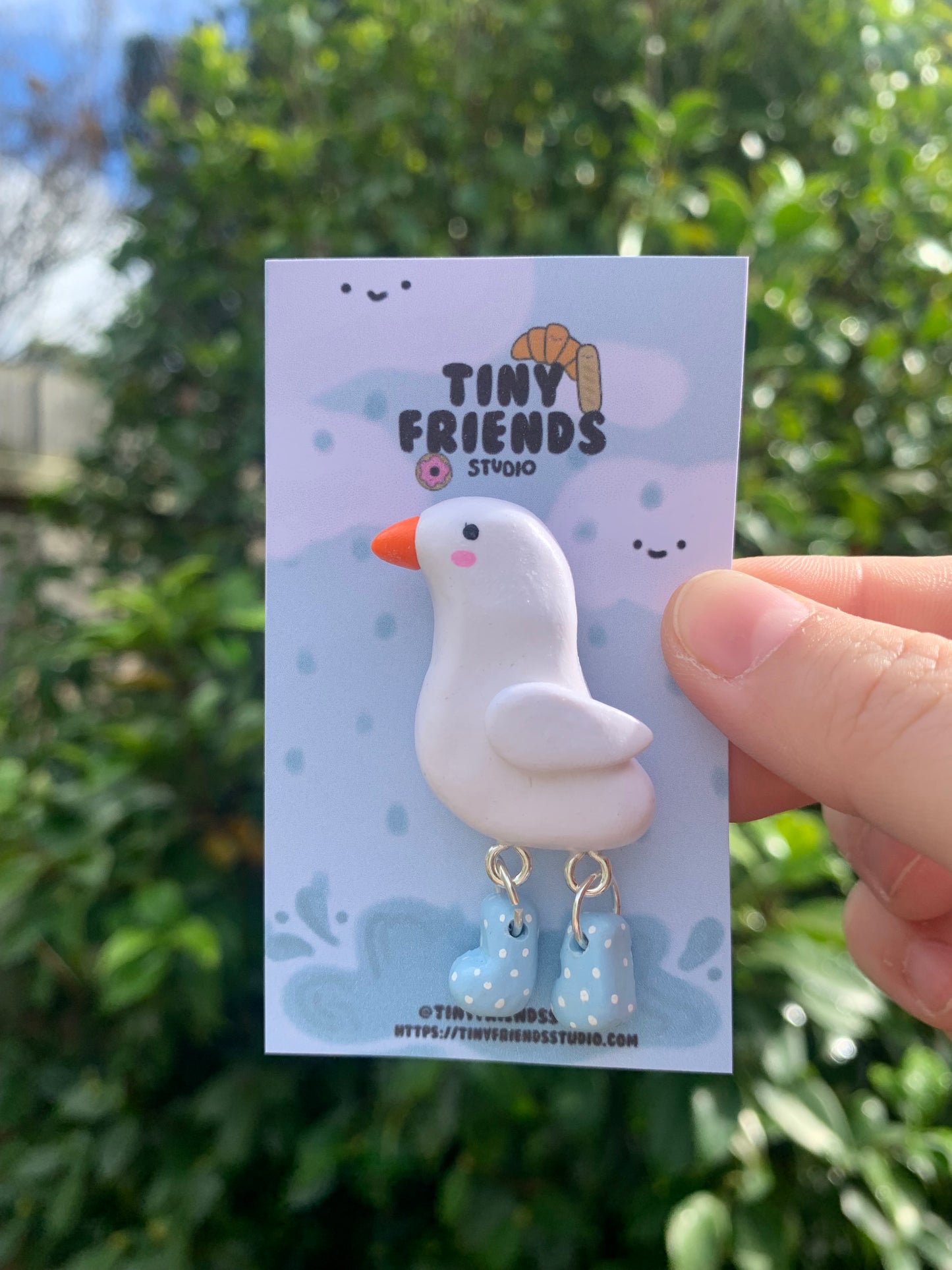 Goose in Boots - Magnet