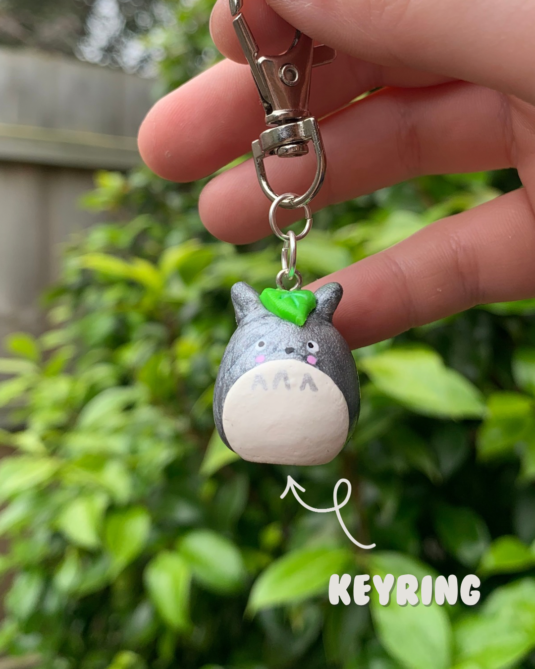 Totoro Keyring