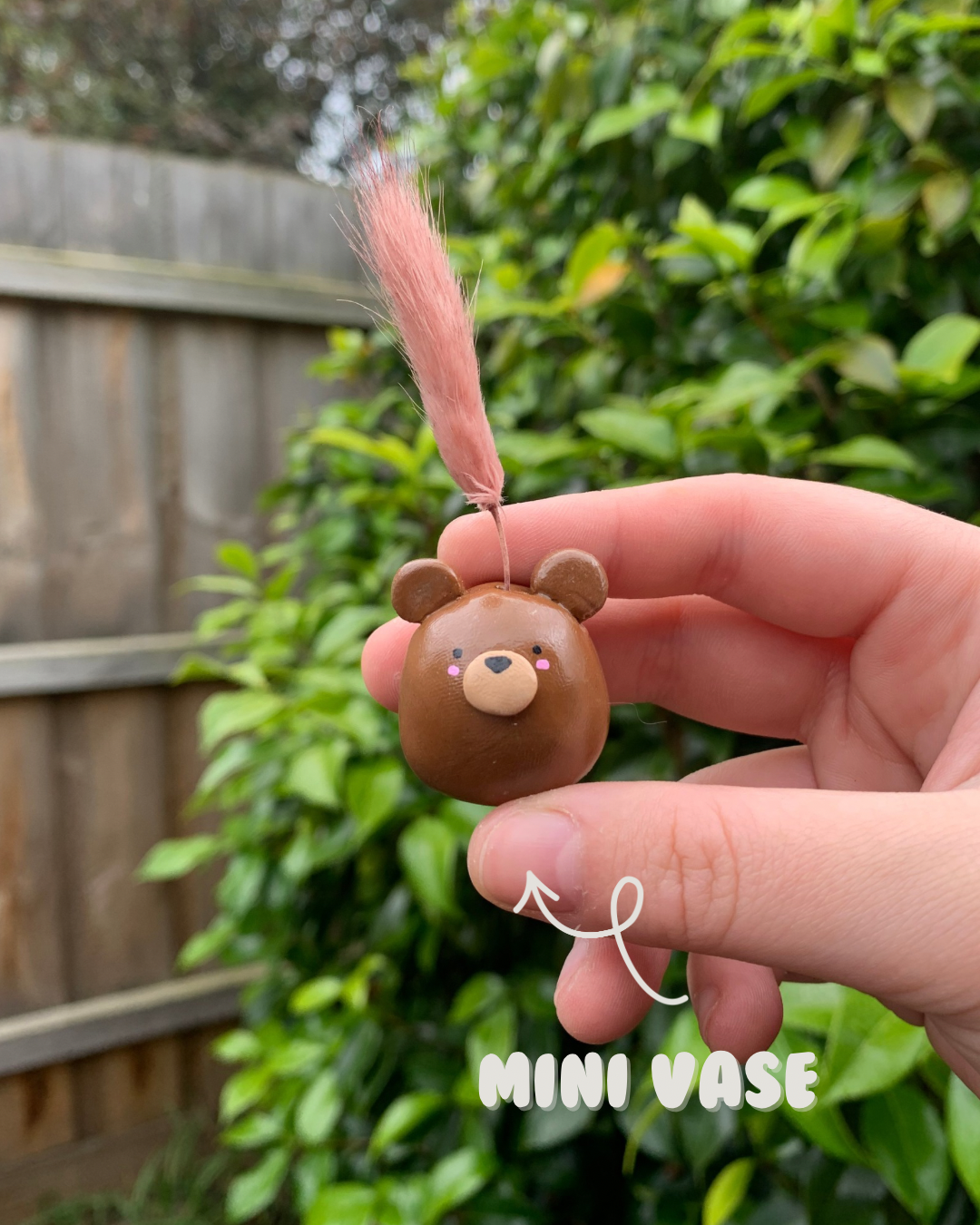 Mini Vase - Bear