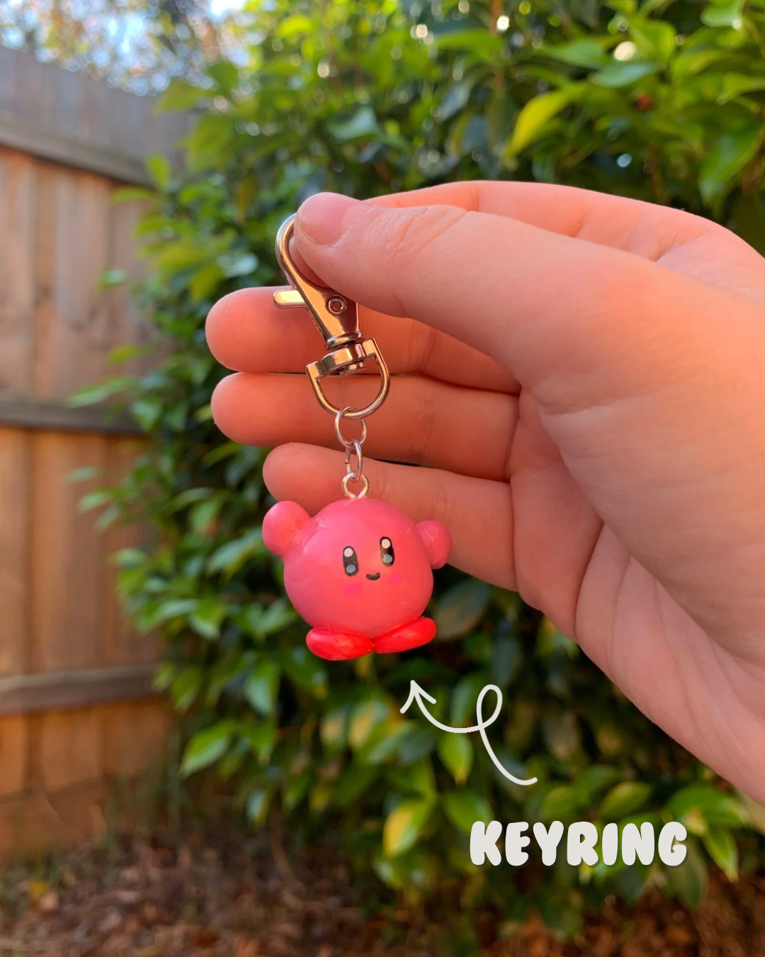 Kirby Keyring