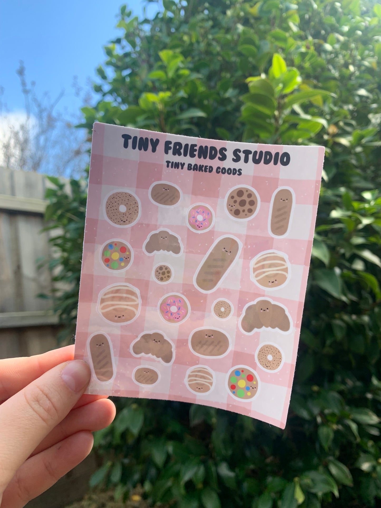 Sticker Sheet - Tiny Baked Goods
