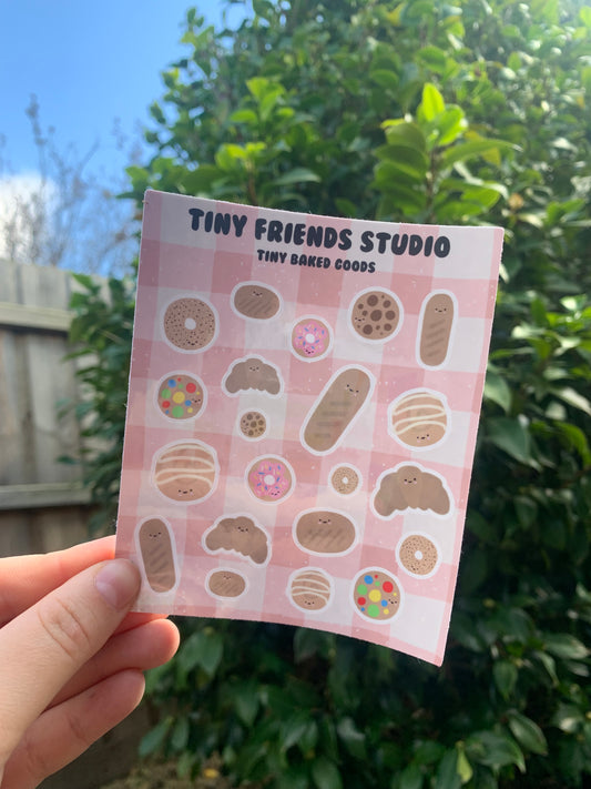 Sticker Sheet - Tiny Baked Goods
