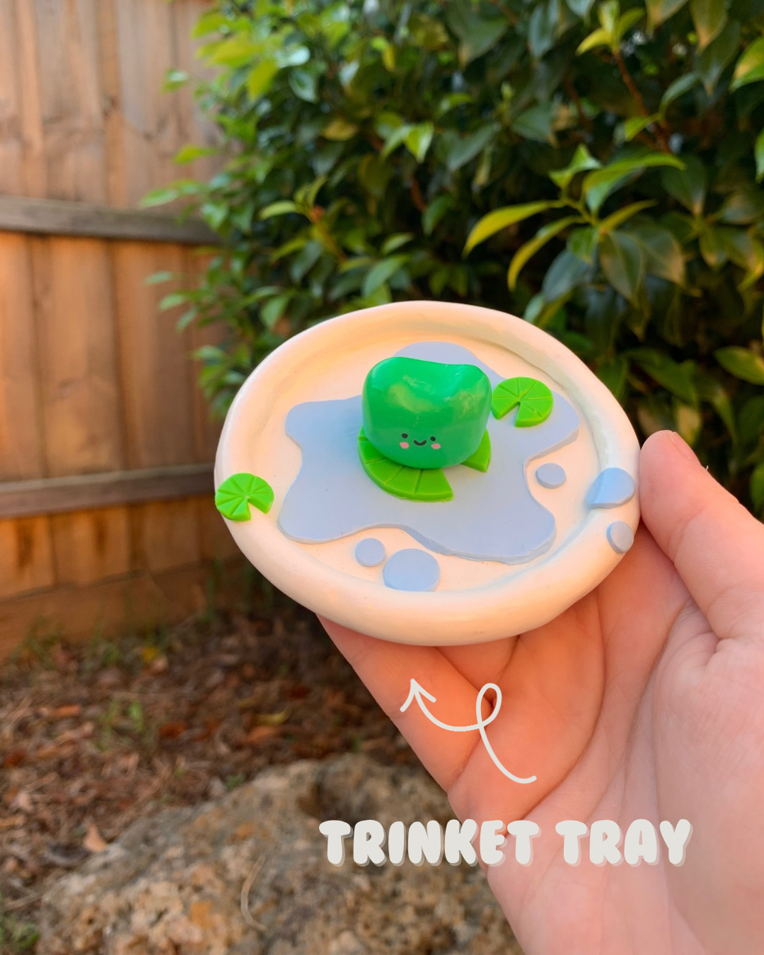 Mini Trinket Tray - Froggie