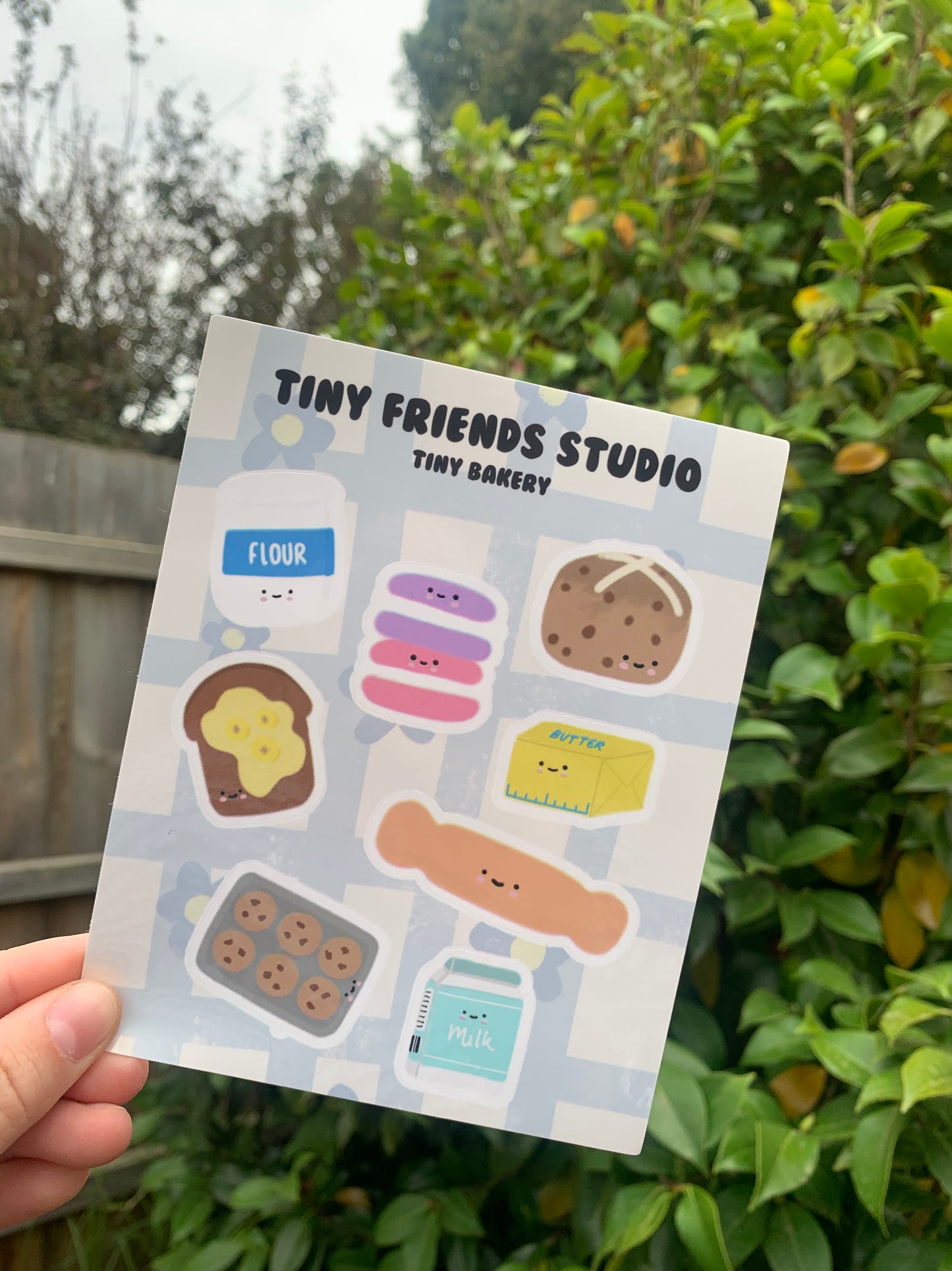 Sticker Sheet - Tiny Bakery
