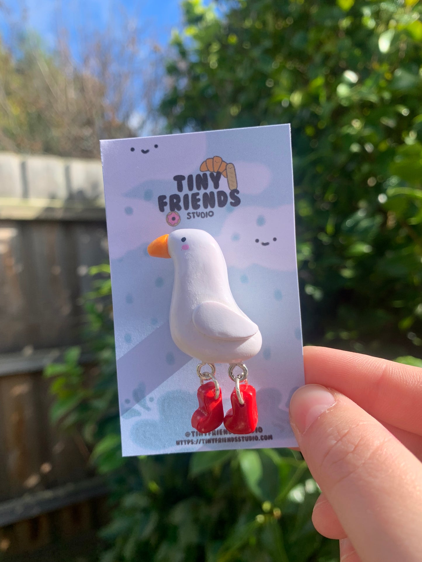 Goose in Boots - Magnet