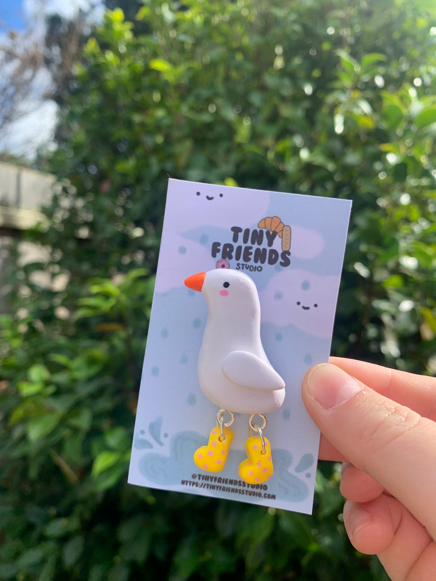 Goose in Boots - Magnet