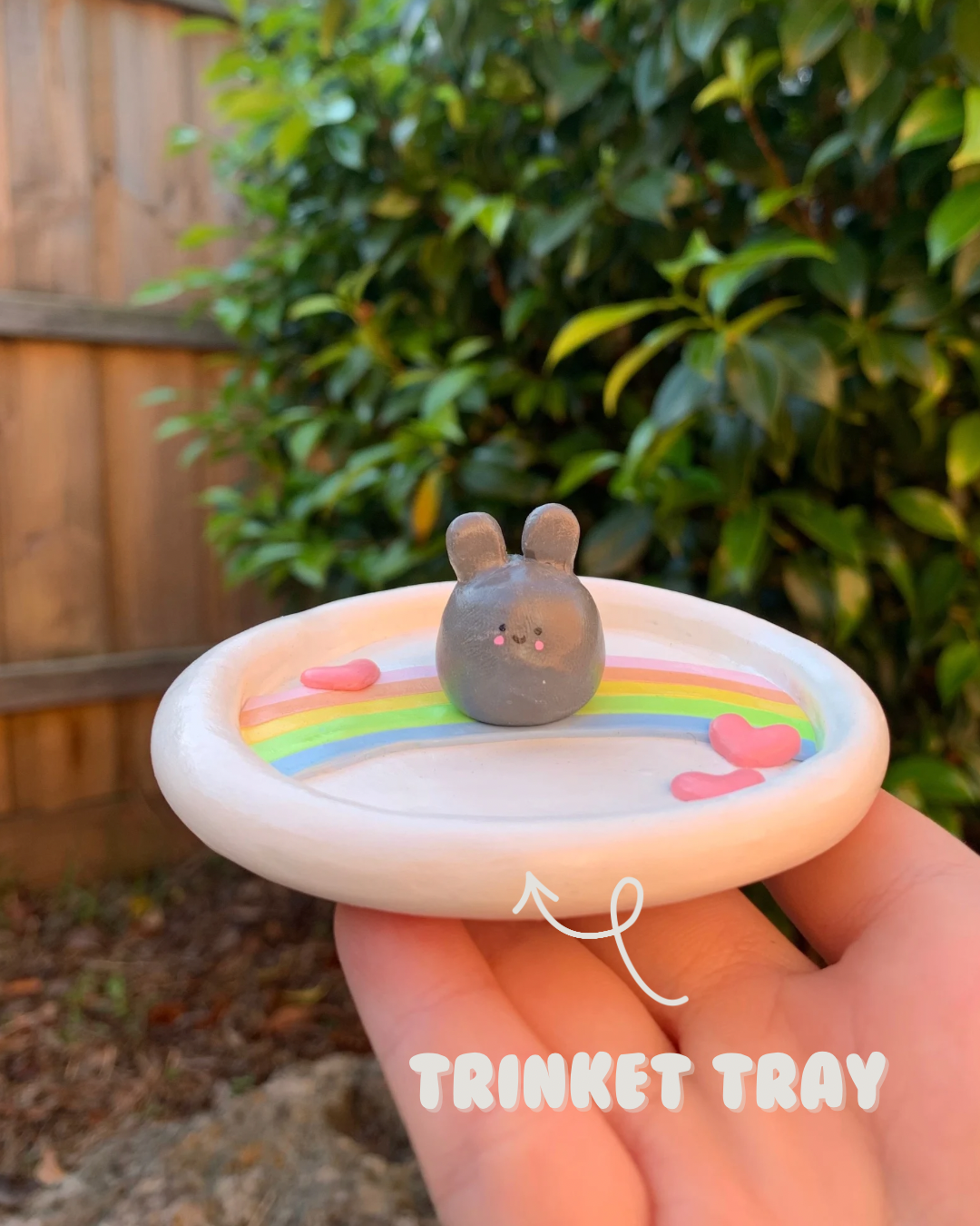 Mini Trinket Tray - Bunny